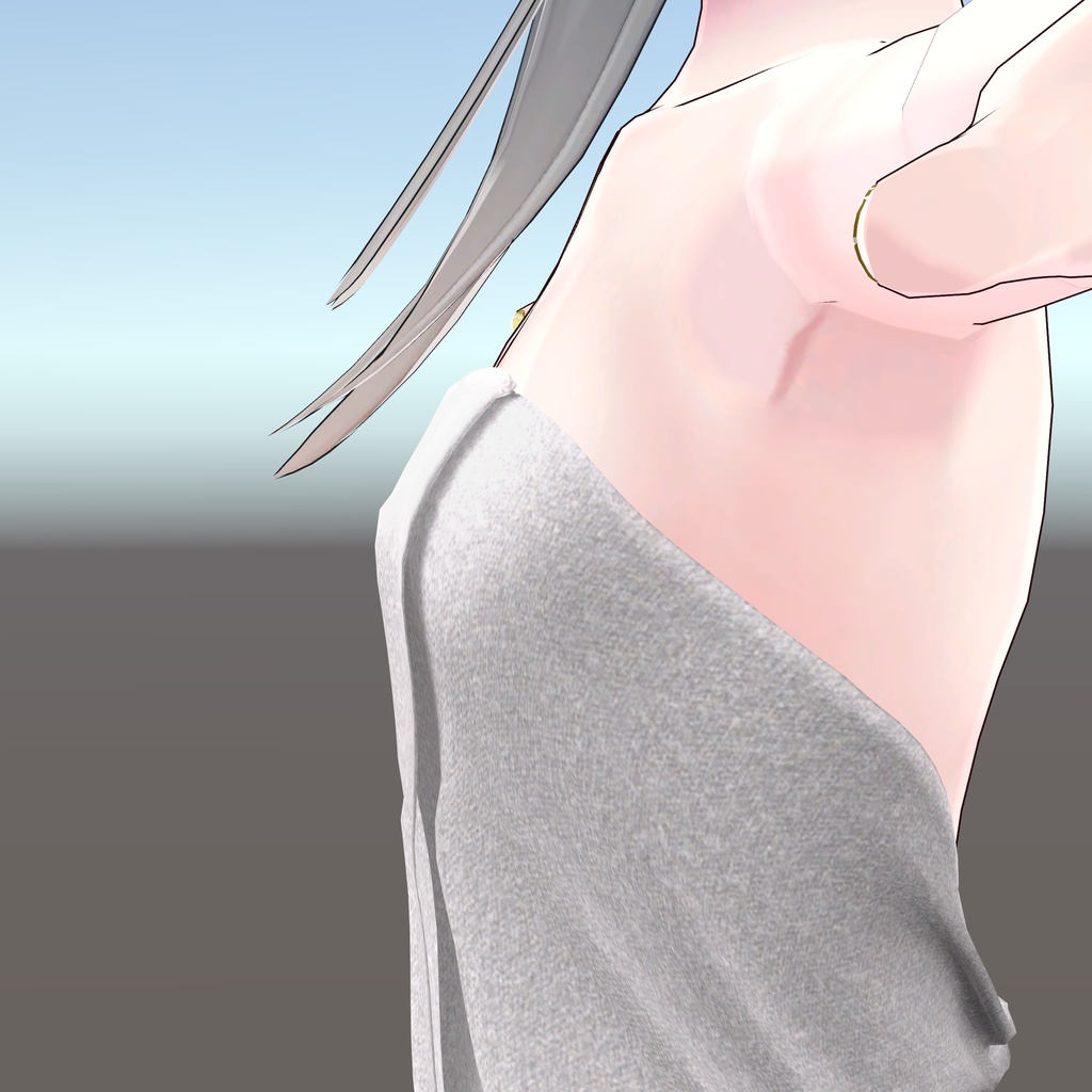 【リーファ用衣装】湯上りバスタオル