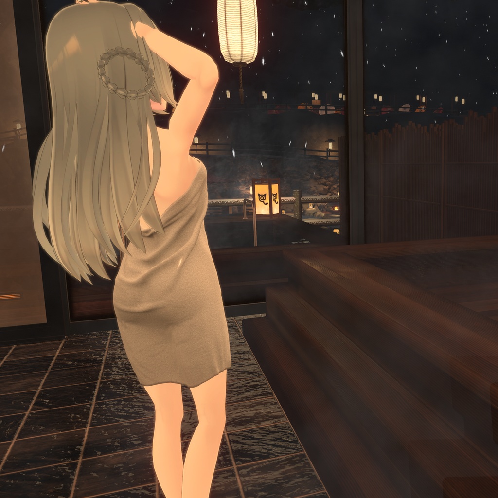 【リーファ用衣装】湯上りバスタオル