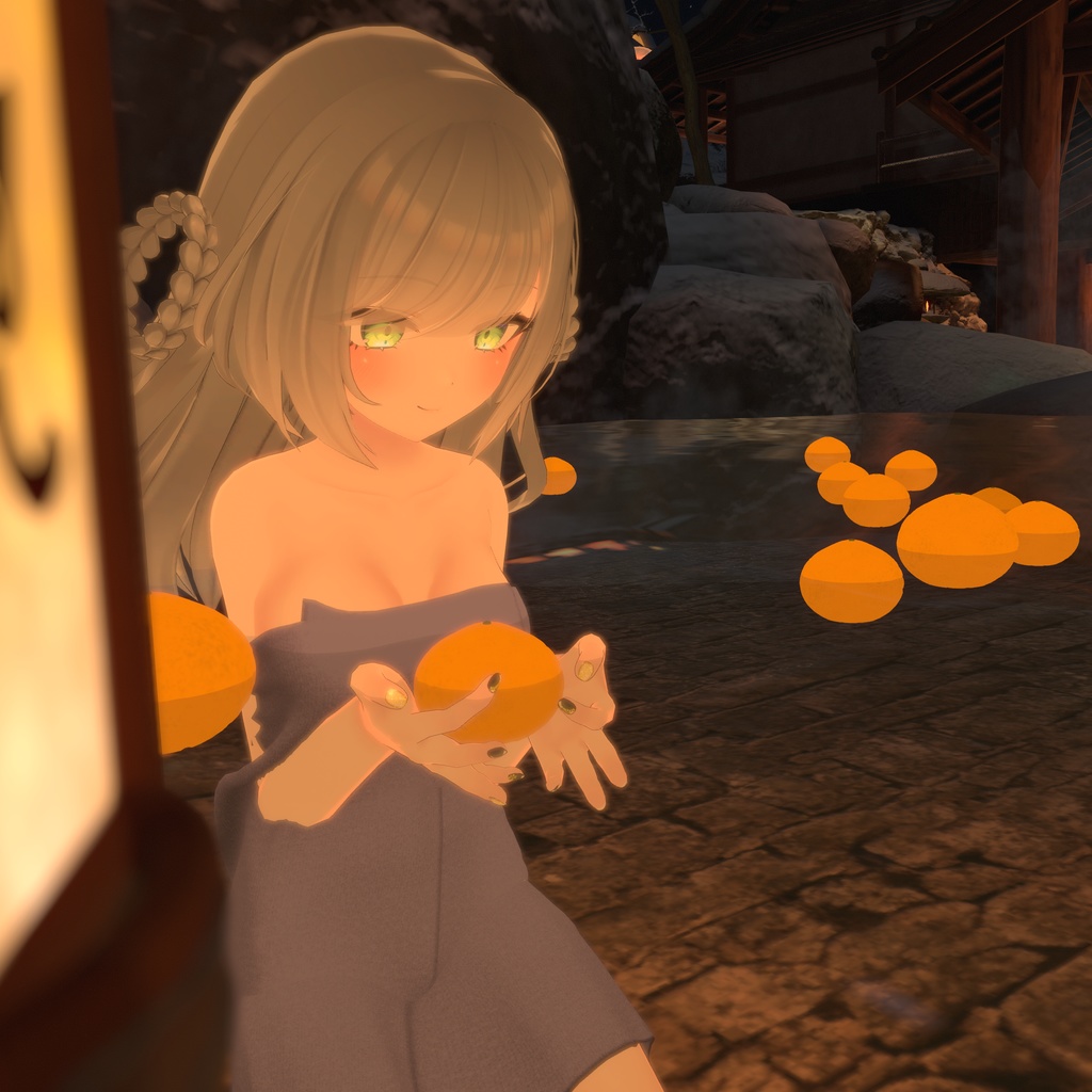 【リーファ用衣装】湯上りバスタオル