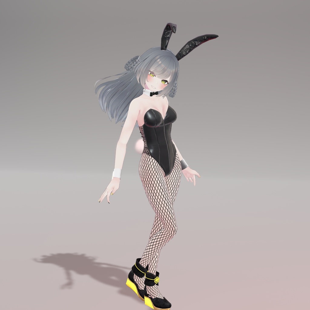 【リーファ用衣装】レザーバニーガール