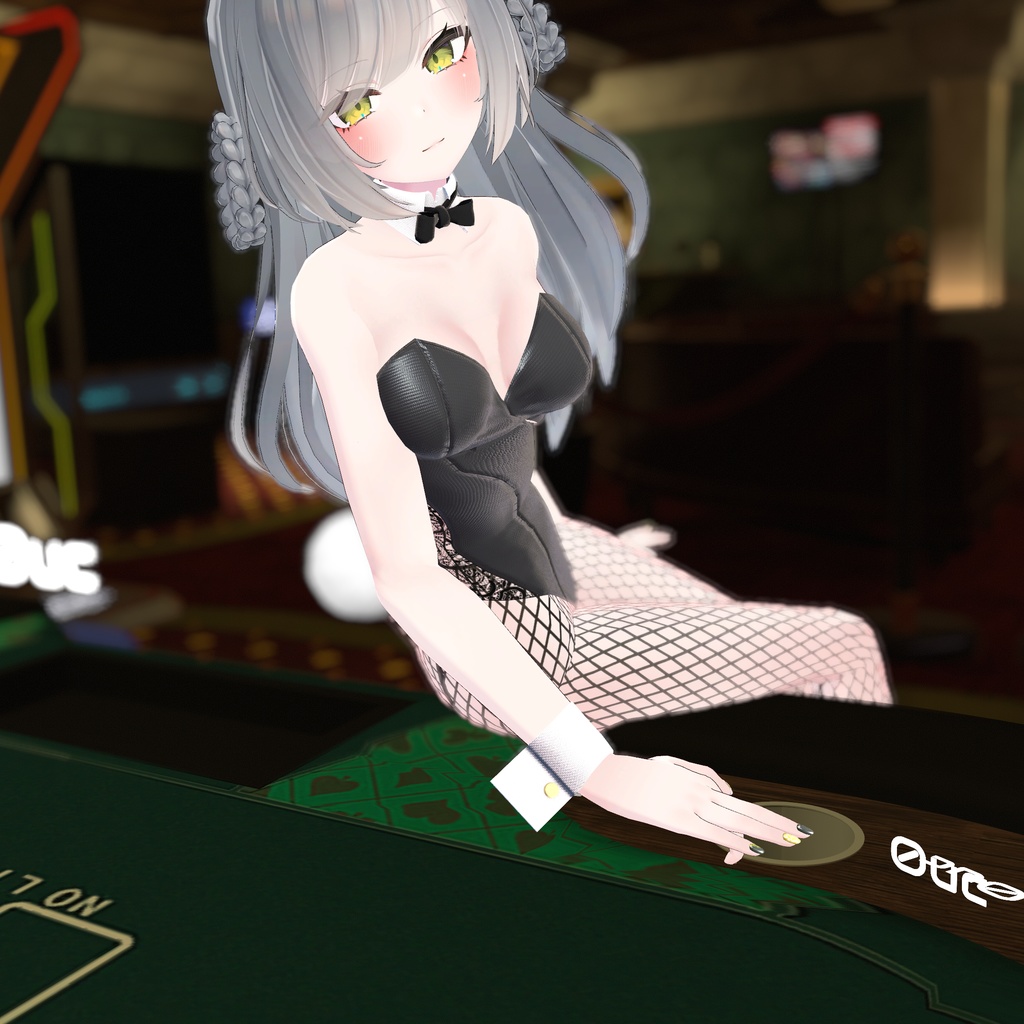 【リーファ用衣装】レザーバニーガール