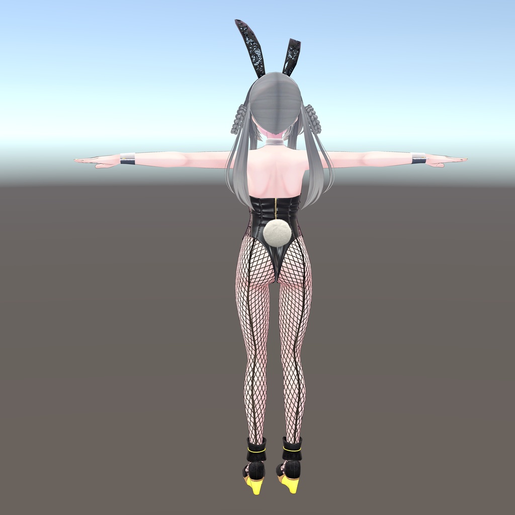 【リーファ用衣装】レザーバニーガール