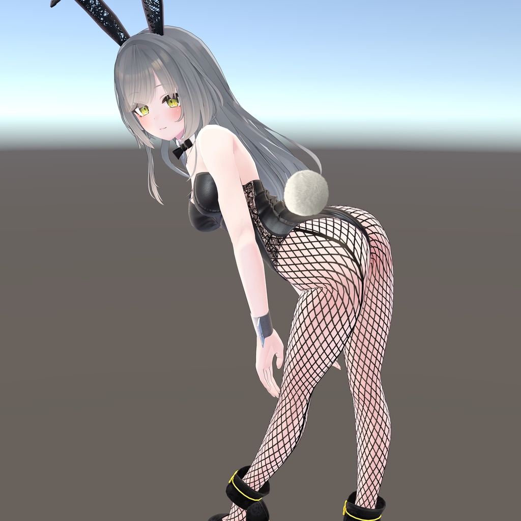 【リーファ用衣装】レザーバニーガール