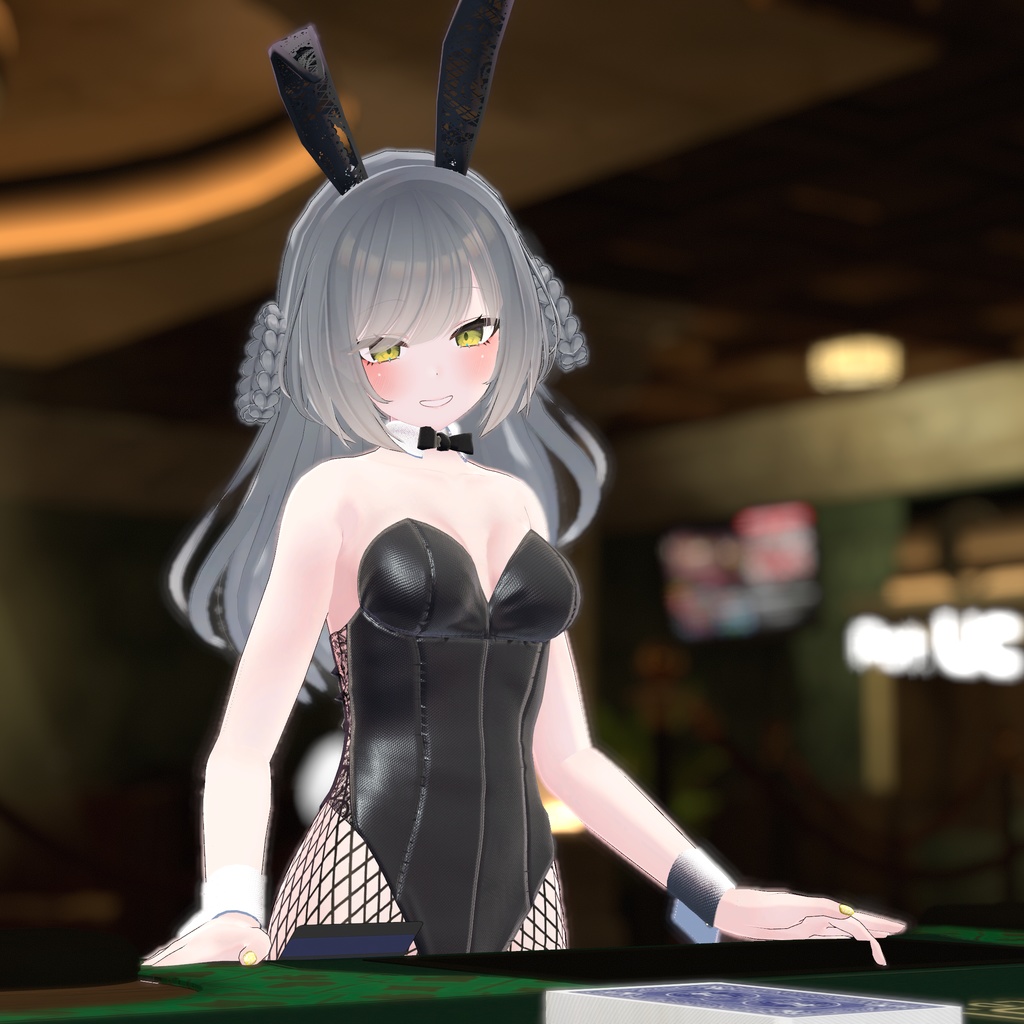 【リーファ用衣装】レザーバニーガール