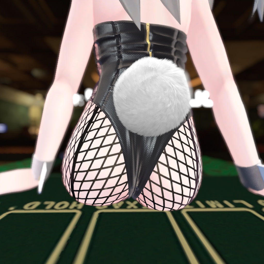 【リーファ用衣装】レザーバニーガール