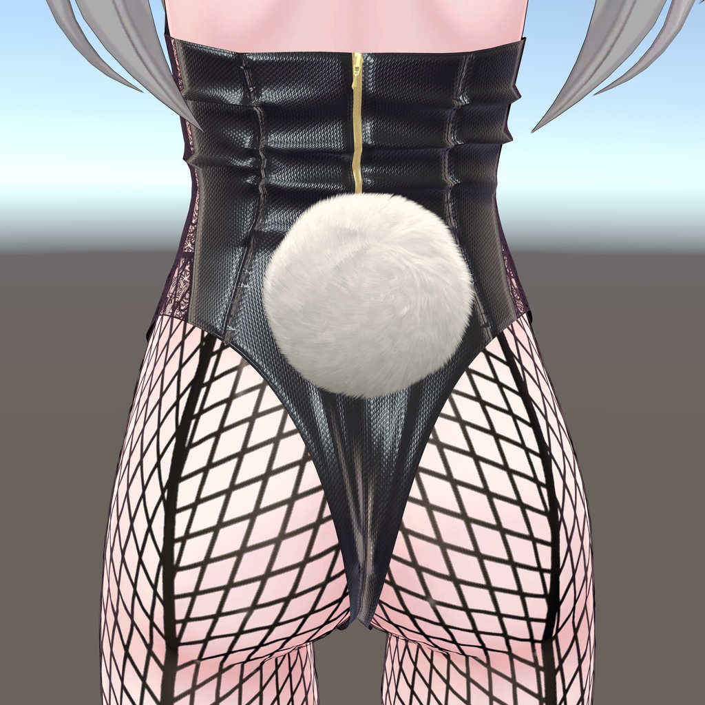 【リーファ用衣装】レザーバニーガール