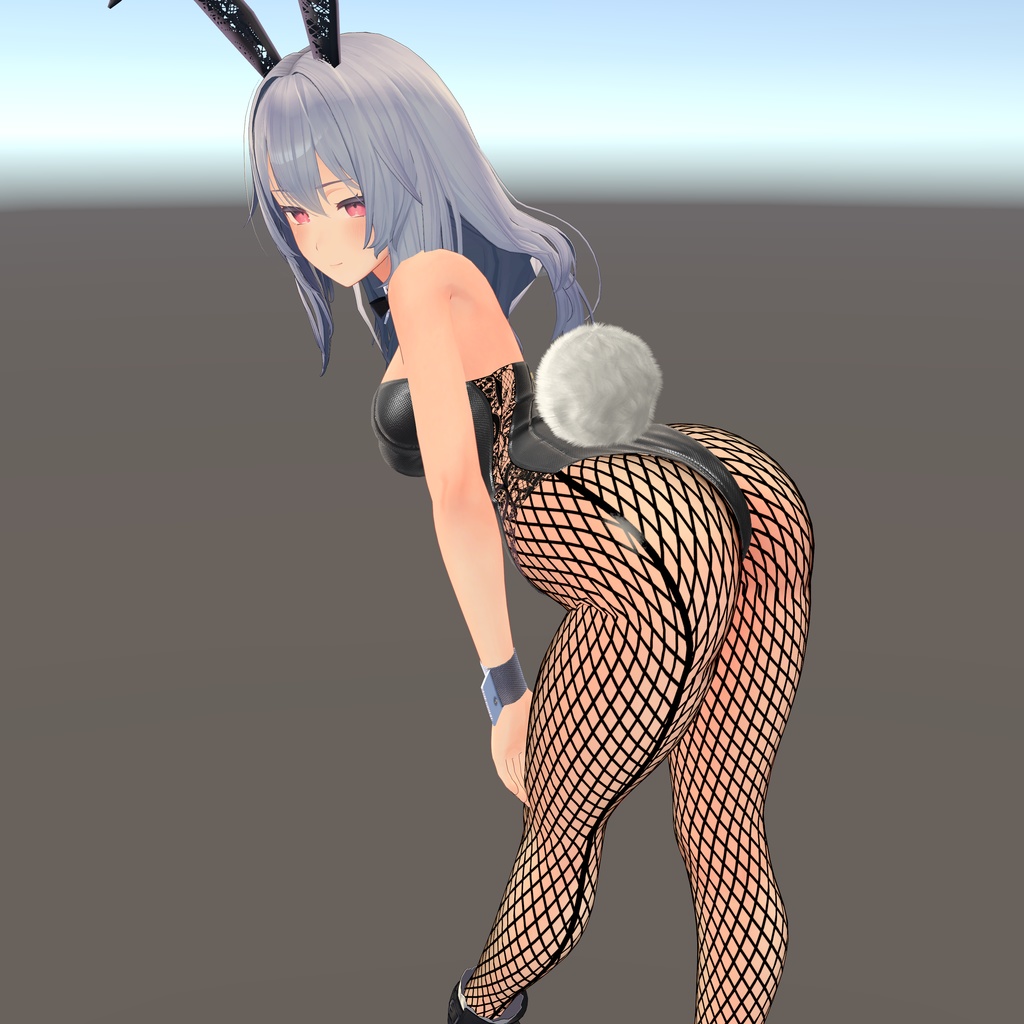 【桔梗用衣装】レザーバニーガール 2022