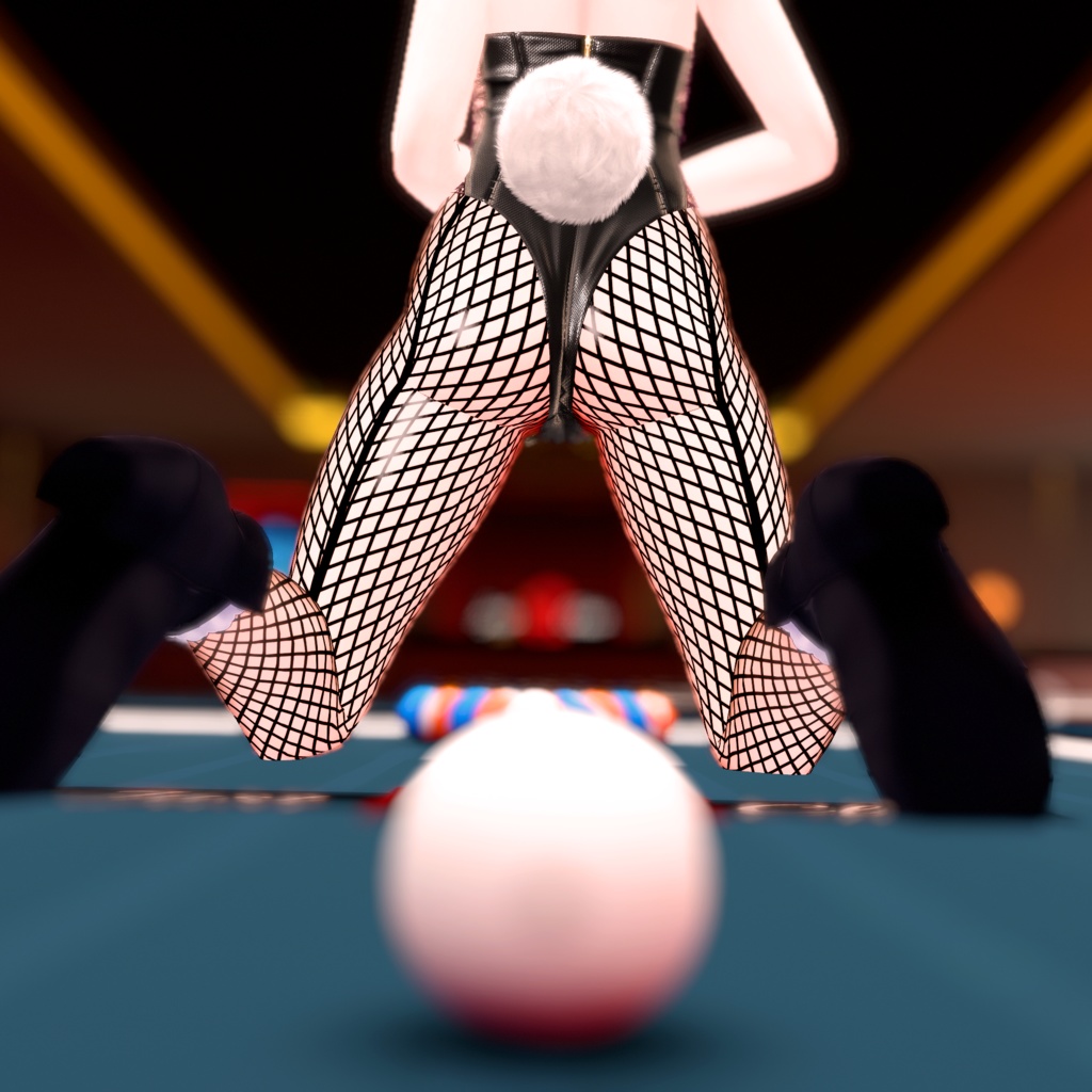 【桔梗用衣装】レザーバニーガール 2022