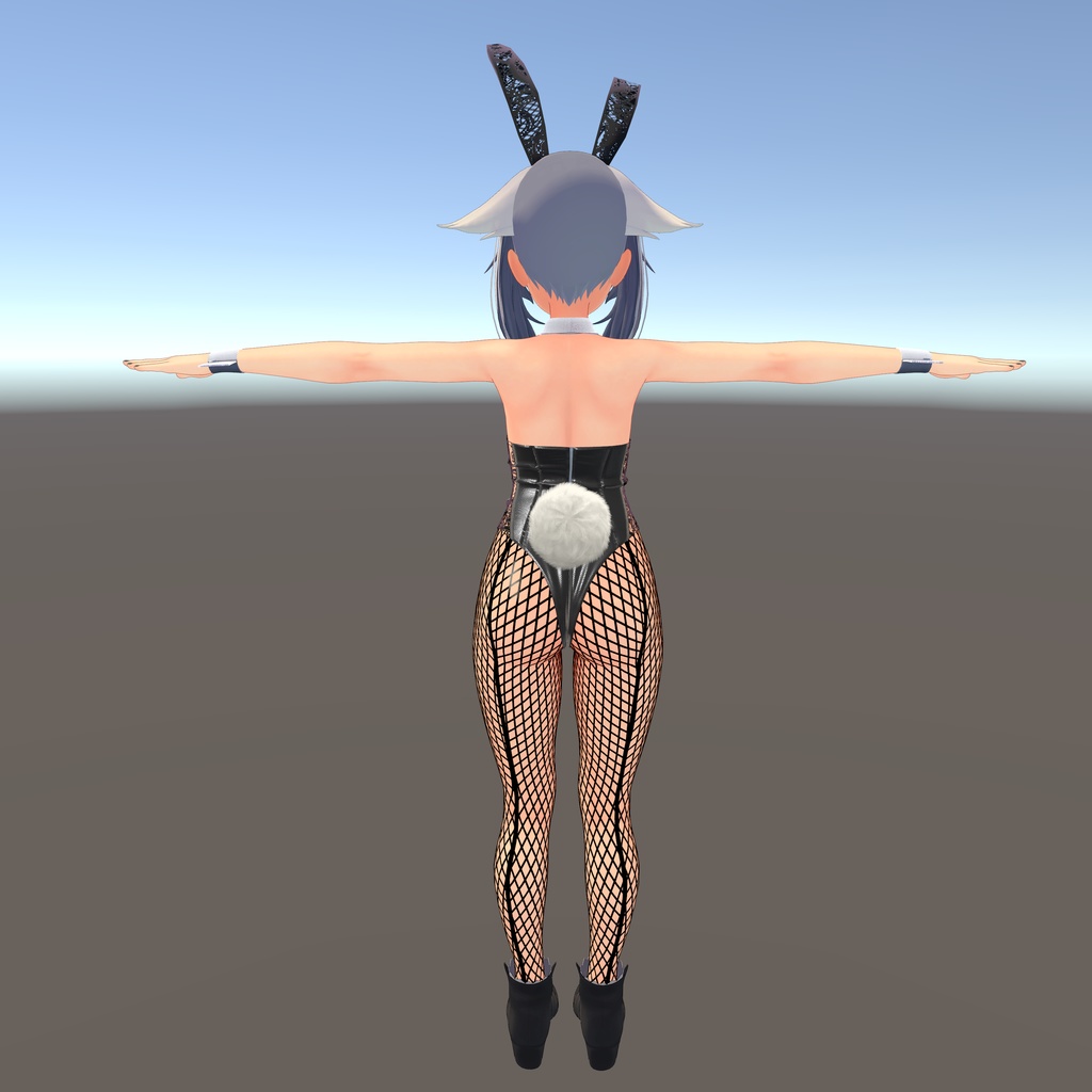 【桔梗用衣装】レザーバニーガール 2022