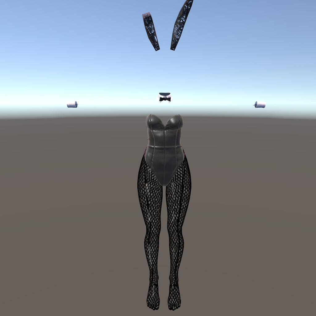 【桔梗用衣装】レザーバニーガール 2022