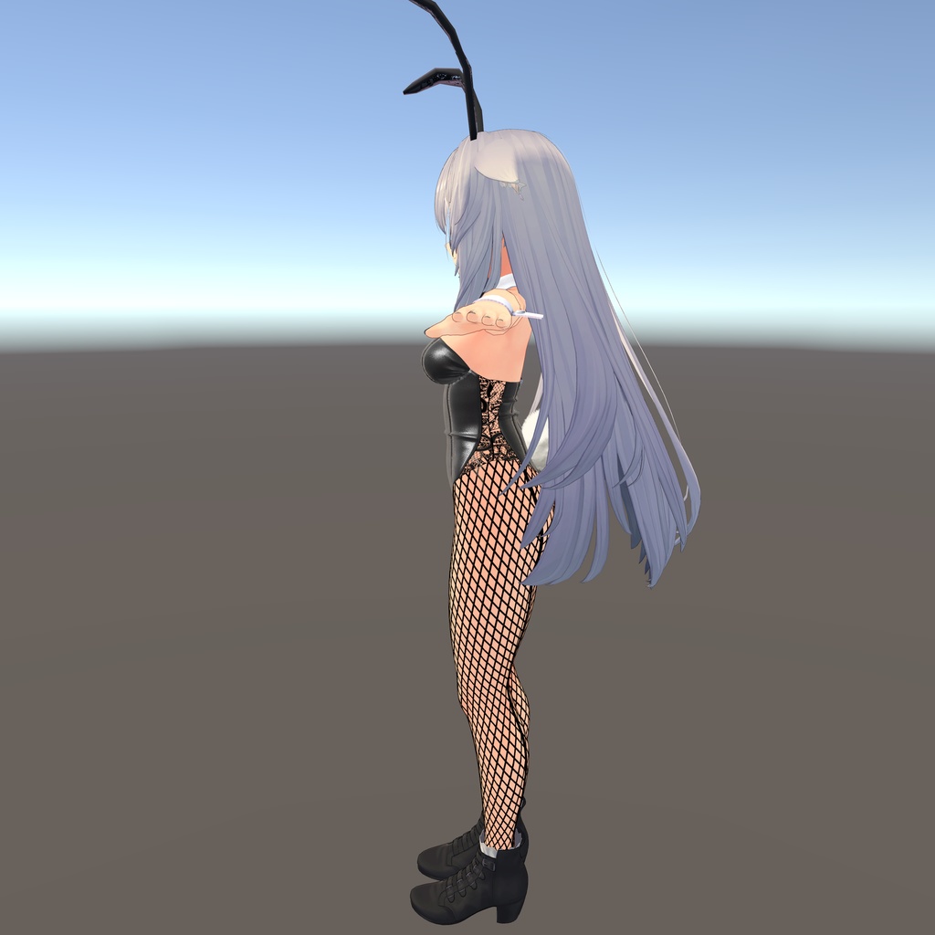 【桔梗用衣装】レザーバニーガール 2022