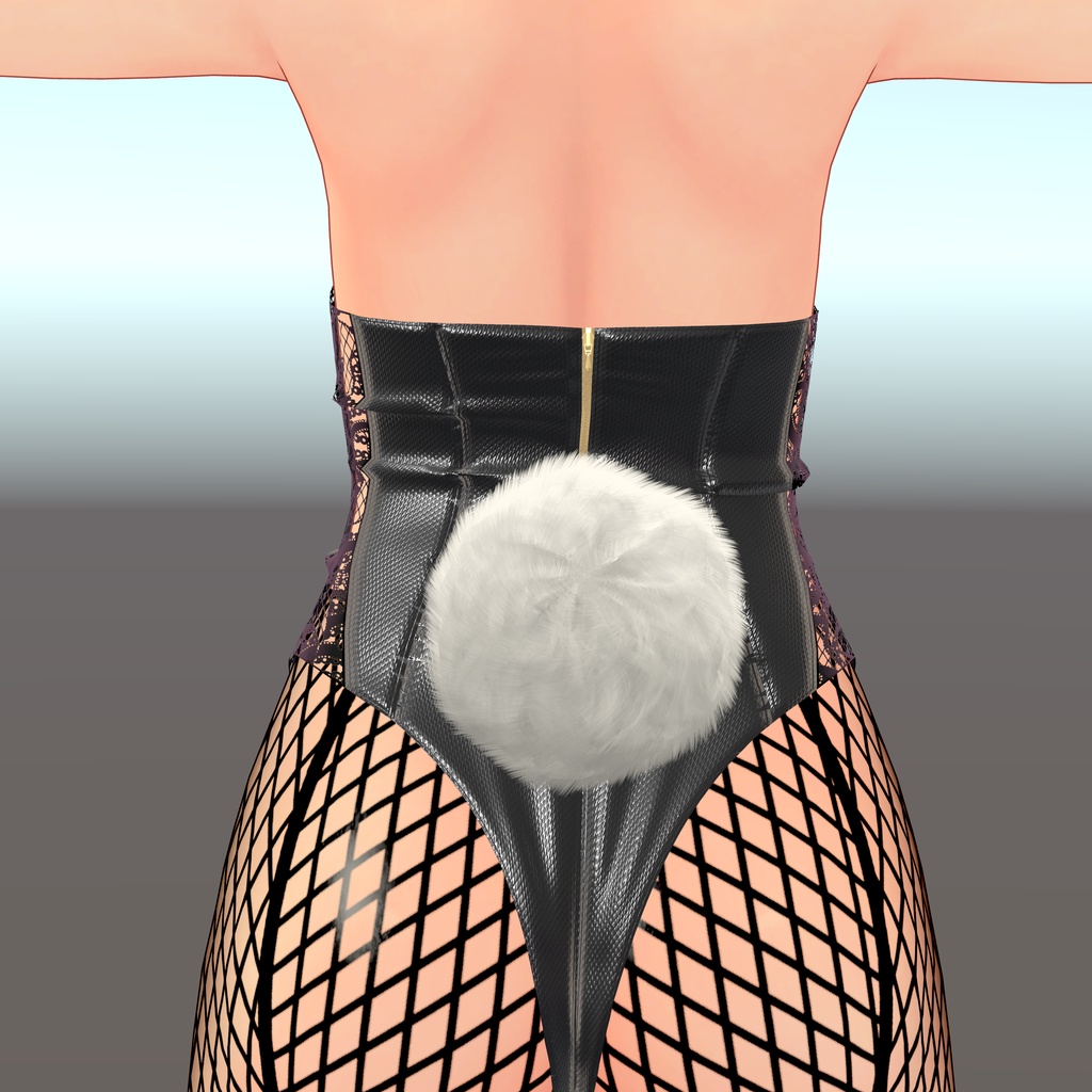 【桔梗用衣装】レザーバニーガール 2022