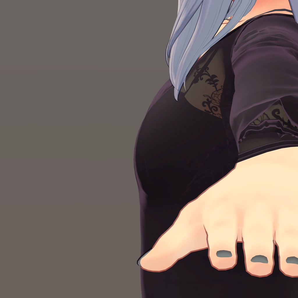 【桔梗用衣装】シースルー春コーデ