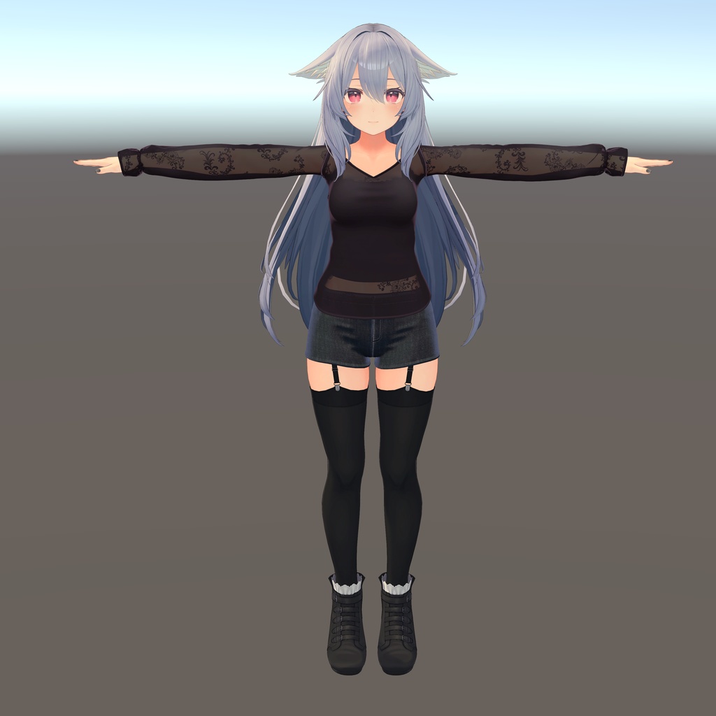 【桔梗用衣装】シースルー春コーデ