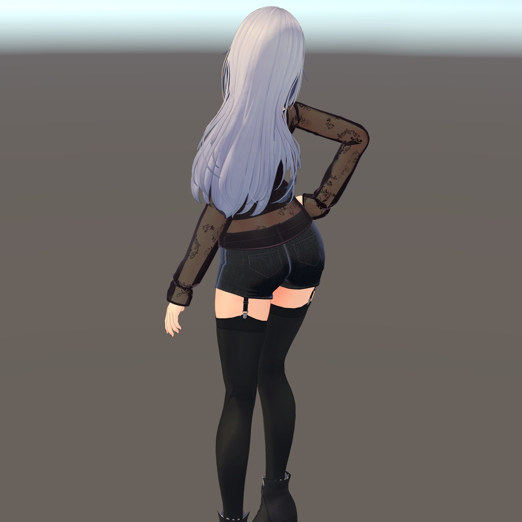 【桔梗用衣装】シースルー春コーデ