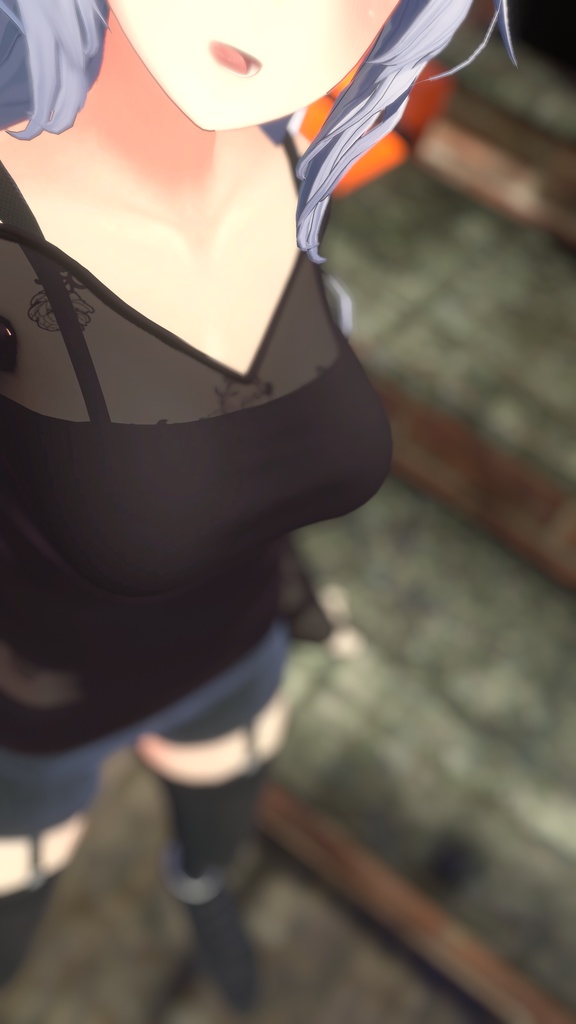 【桔梗用衣装】シースルー春コーデ