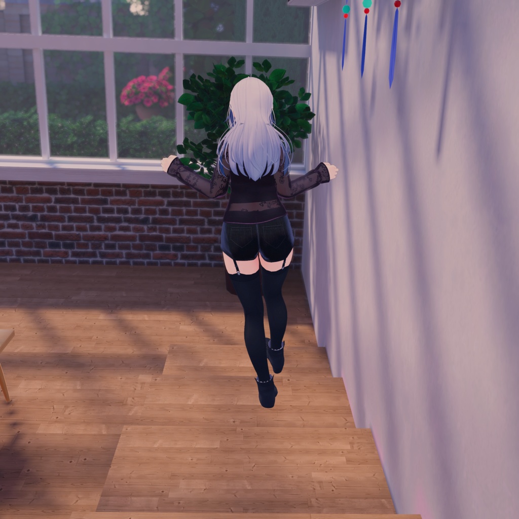 【桔梗用衣装】シースルー春コーデ