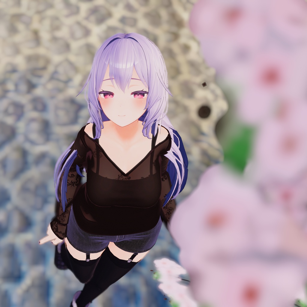 【桔梗用衣装】シースルー春コーデ