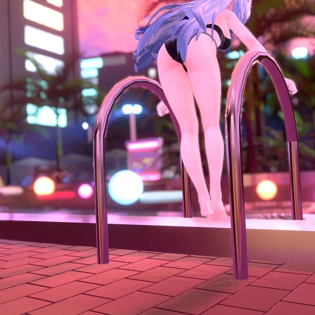 【桔梗用衣装】タートルネック水着