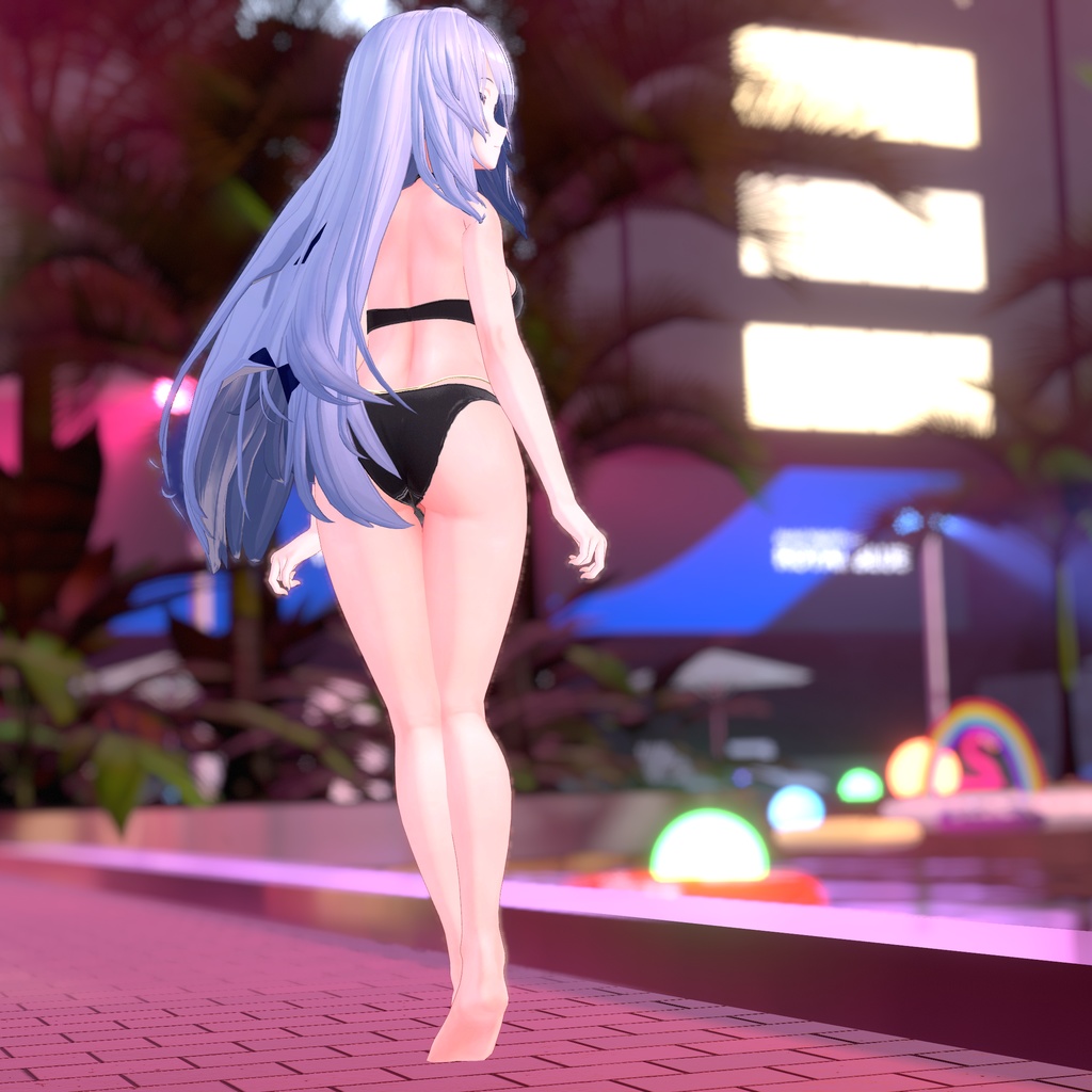 【桔梗用衣装】タートルネック水着