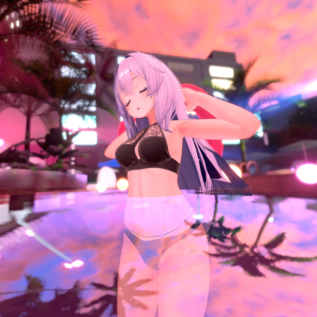 【桔梗用衣装】タートルネック水着