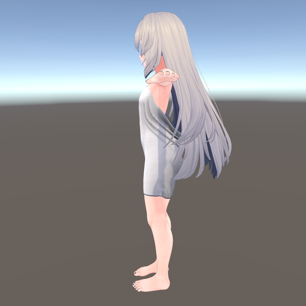 【桔梗用衣装】湯上りバスタオル