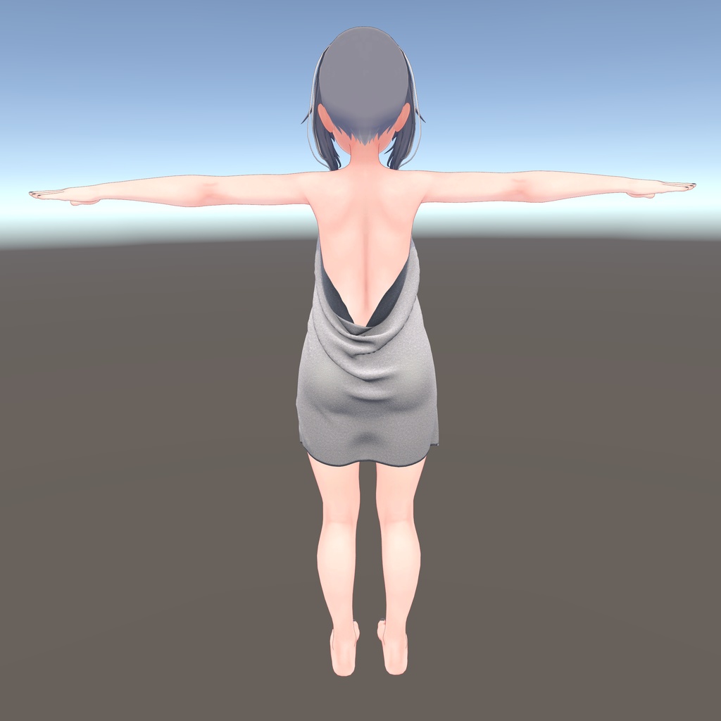 【桔梗用衣装】湯上りバスタオル