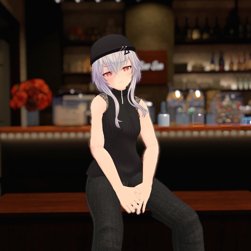 【シャーロ-Pure-用衣装】レースタートルネック