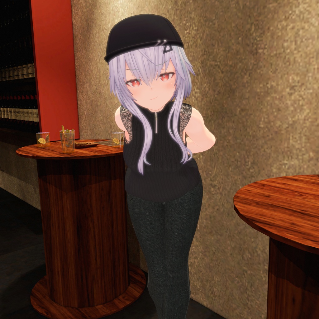 【シャーロ-Pure-用衣装】レースタートルネック