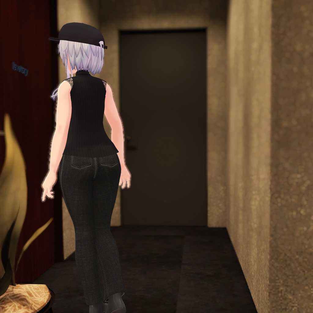 【シャーロ-Pure-用衣装】レースタートルネック