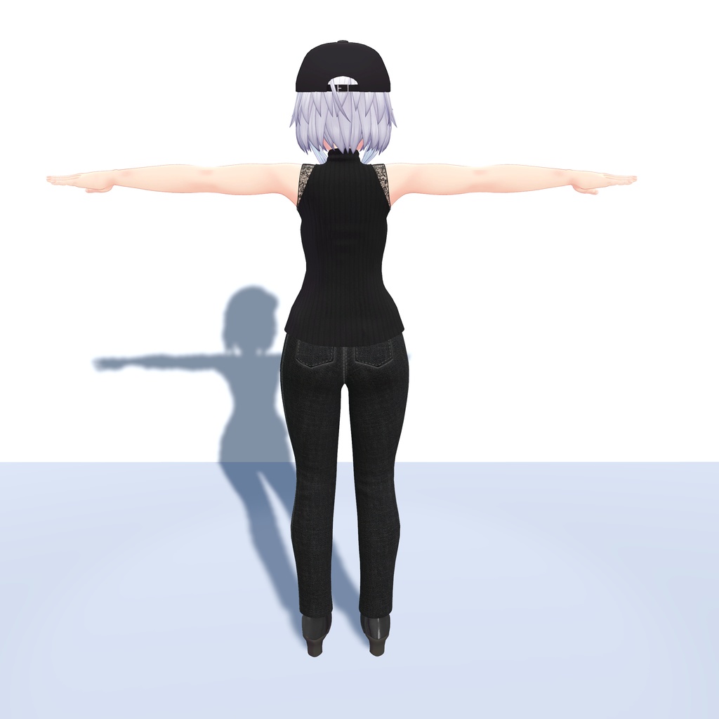 【シャーロ-Pure-用衣装】レースタートルネック