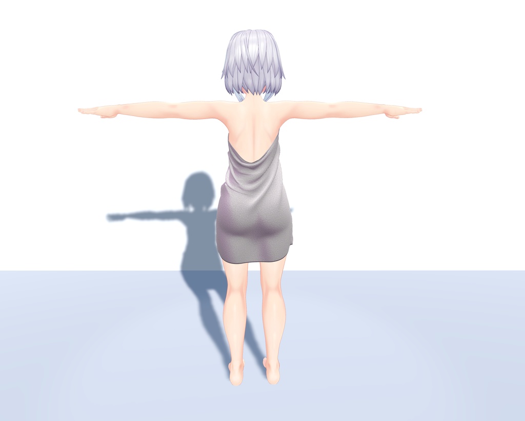 【シャーロ-Pure-用衣装】湯上りバスタオル