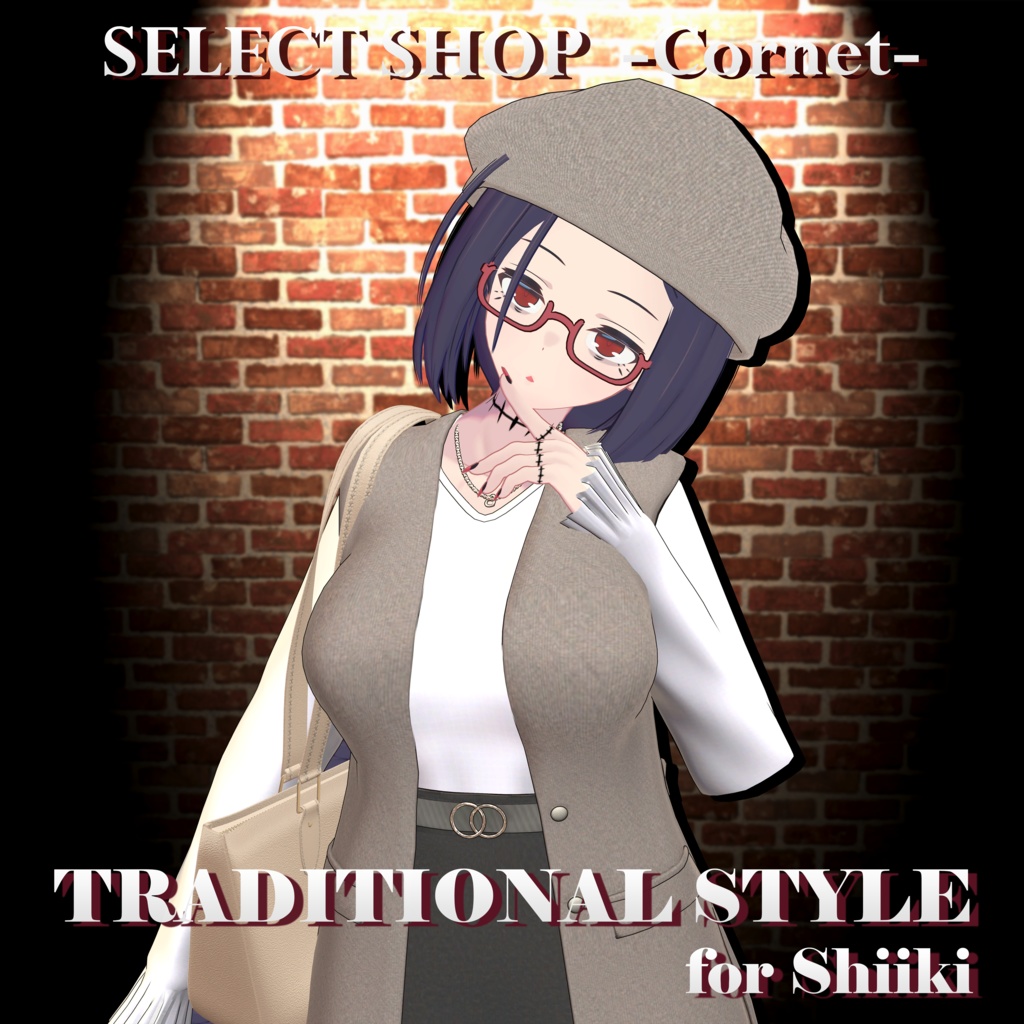 【12アバター対応】TRADITIONAL STYLE -Vest code-