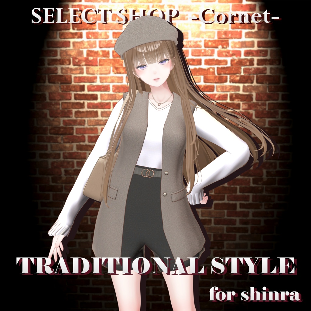 【12アバター対応】TRADITIONAL STYLE -Vest code-