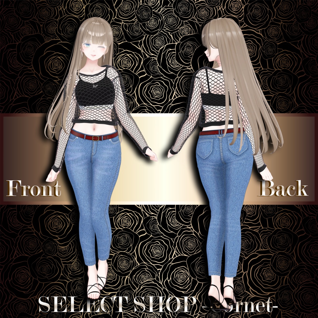 【森羅-Shinra-用衣装】Rock Street -ロックストリート-