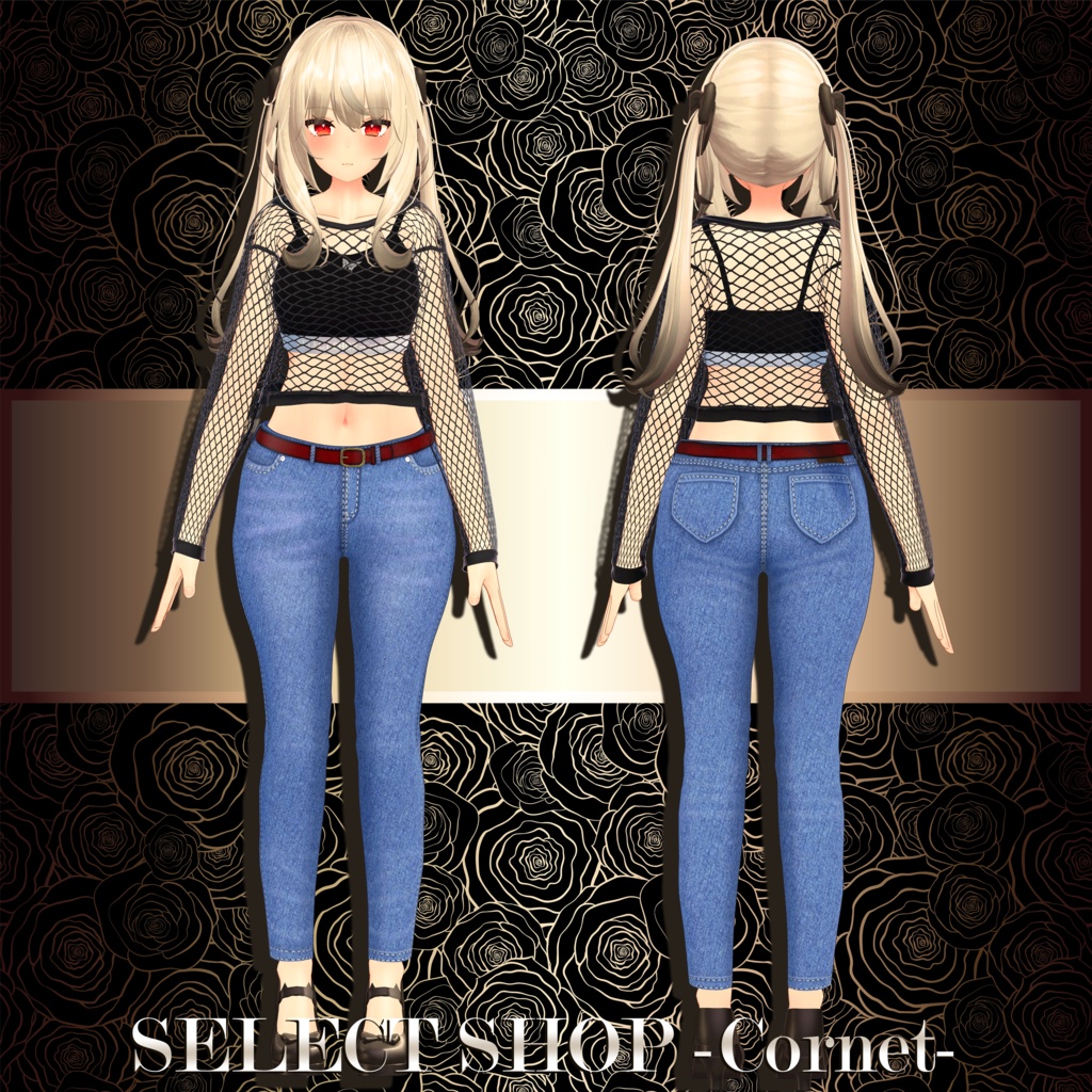 【萌-moe-&舞夜-Maya-用衣装】Rock Street -ロックストリート-