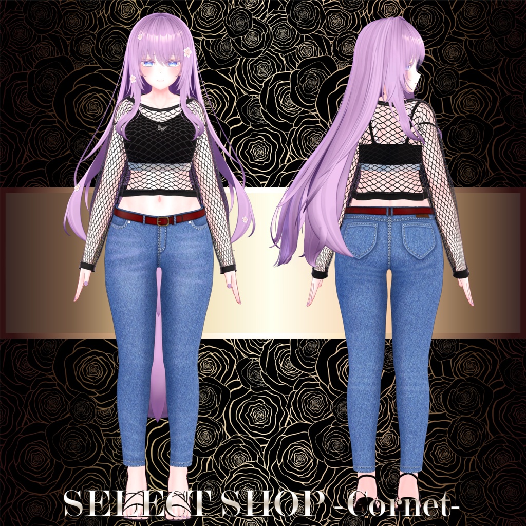 【萌-moe-&舞夜-Maya-用衣装】Rock Street -ロックストリート-