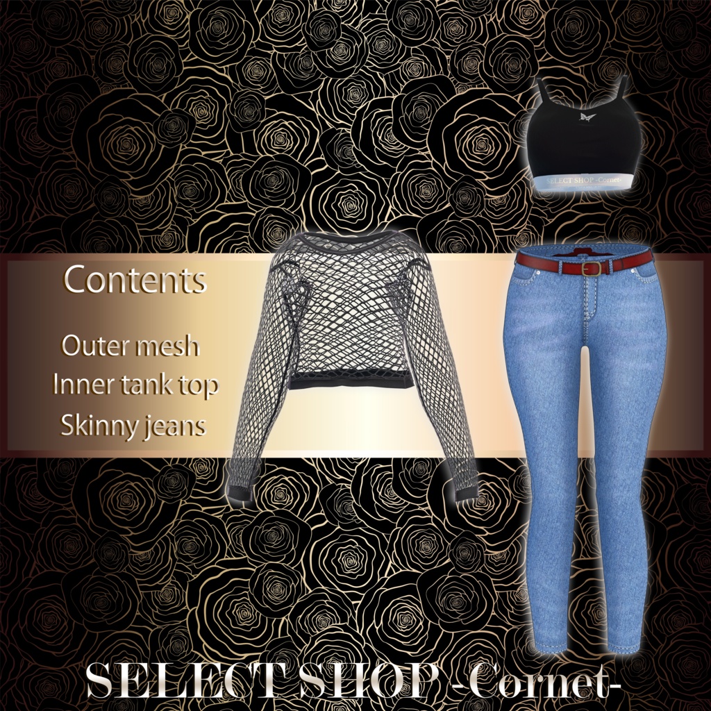 【萌-moe-&舞夜-Maya-用衣装】Rock Street -ロックストリート-