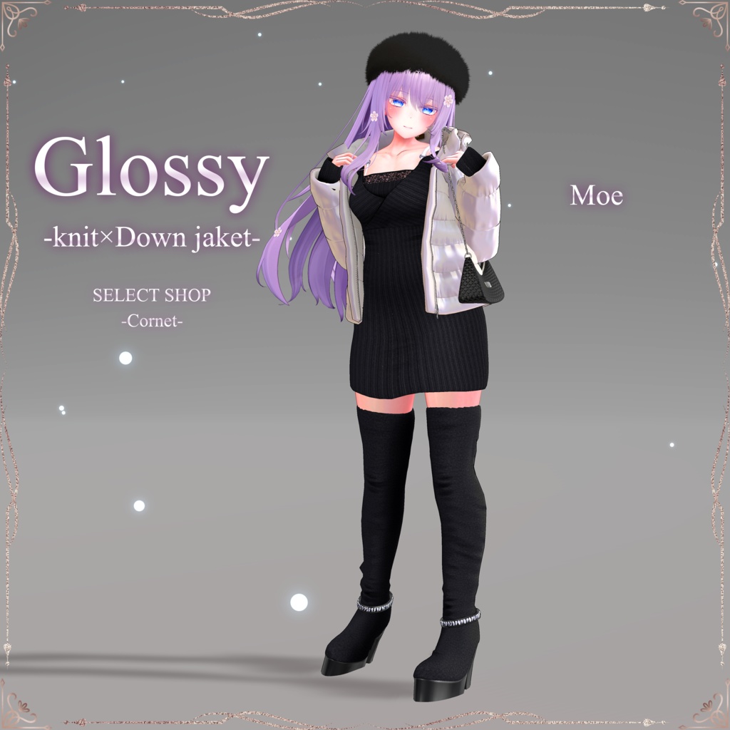 『 Glossy-knit×Down jaket- 』 SELECT SHOP-Cornet- #グロッシー #セレコル