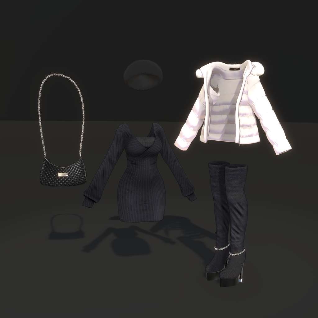 『 Glossy-knit×Down jaket- 』 SELECT SHOP-Cornet- #グロッシー #セレコル