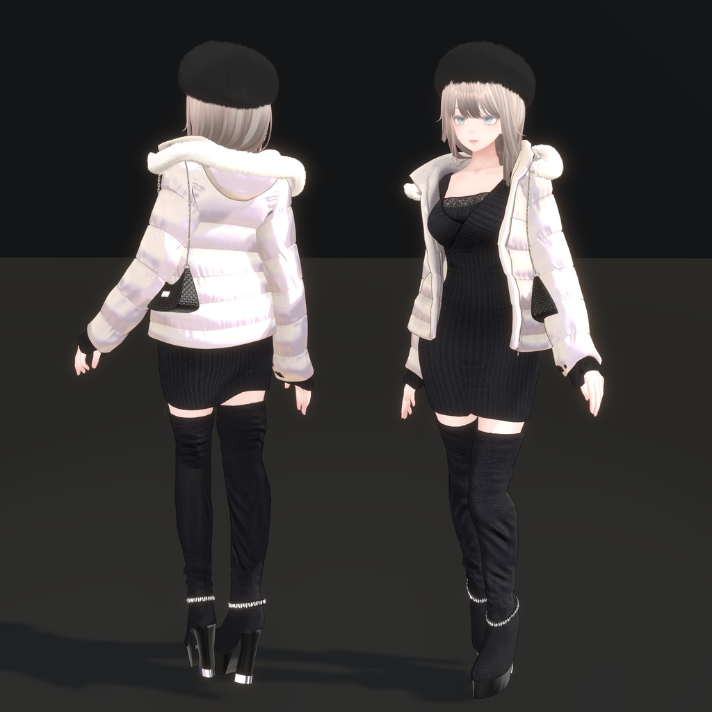 『 Glossy-knit×Down jaket- 』 SELECT SHOP-Cornet- #グロッシー #セレコル