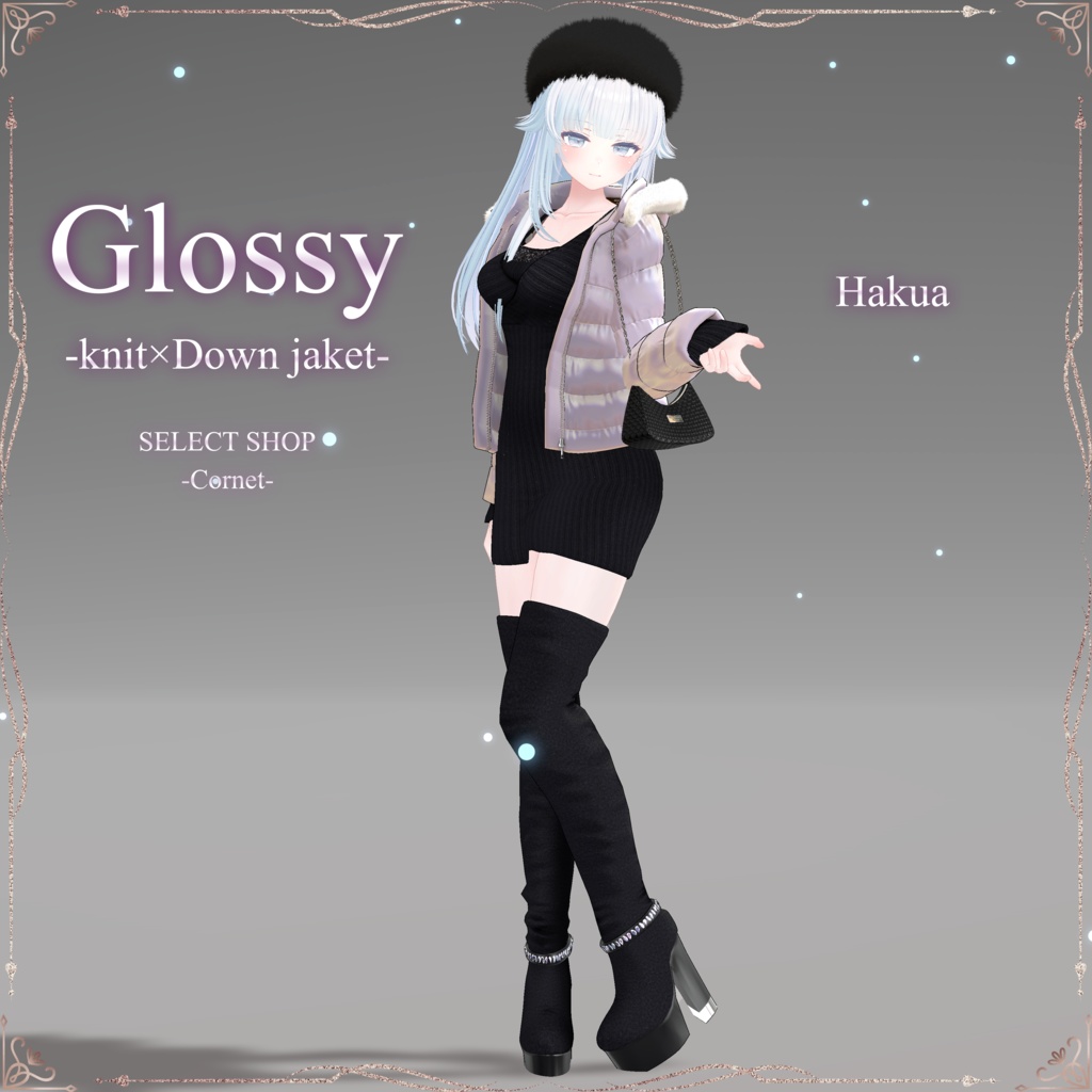 『 Glossy-knit×Down jaket- 』 SELECT SHOP-Cornet- #グロッシー #セレコル