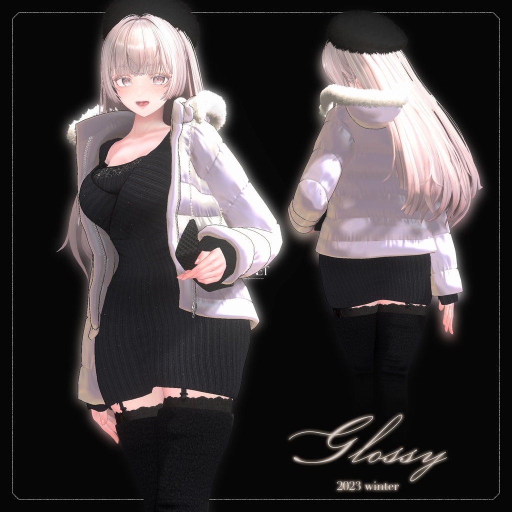 『 Glossy-knit×Down jaket- 』 SELECT SHOP-Cornet- #グロッシー #セレコル