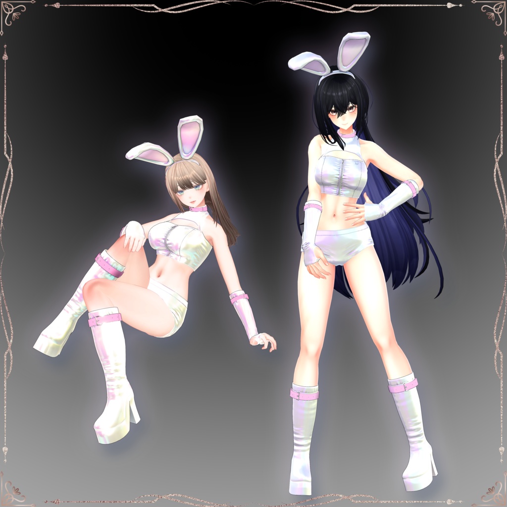 『 Shiny -Costume Bunny-』 VRC仮想大賞 × SELECT SHOP-Cornet-コラボ #シャイニー #セレコル