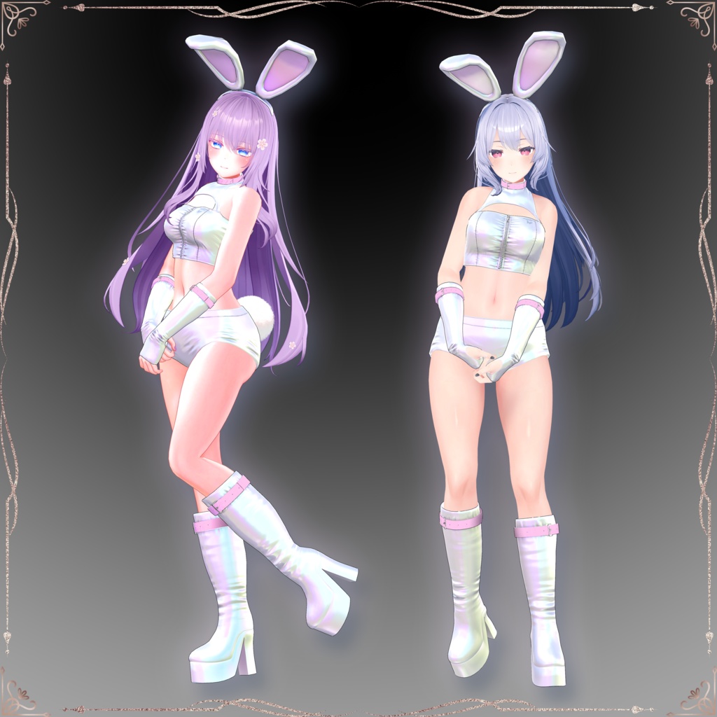 『 Shiny -Costume Bunny-』 VRC仮想大賞 × SELECT SHOP-Cornet-コラボ #シャイニー #セレコル