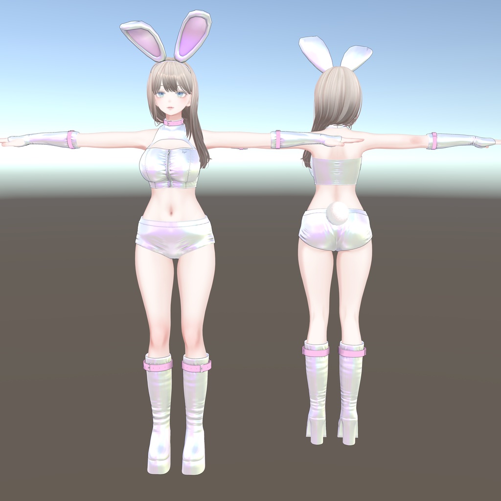 『 Shiny -Costume Bunny-』 VRC仮想大賞 × SELECT SHOP-Cornet-コラボ #シャイニー #セレコル