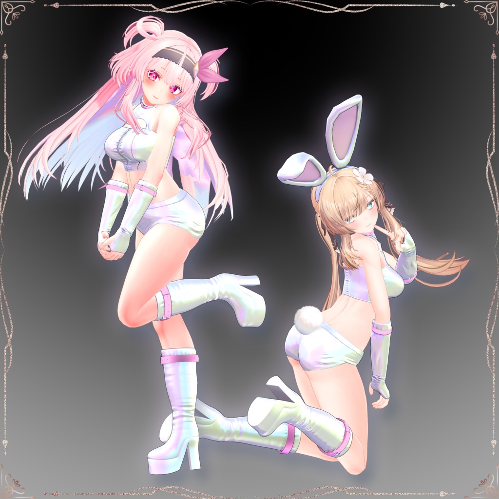 『 Shiny -Costume Bunny-』 VRC仮想大賞 × SELECT SHOP-Cornet-コラボ #シャイニー #セレコル