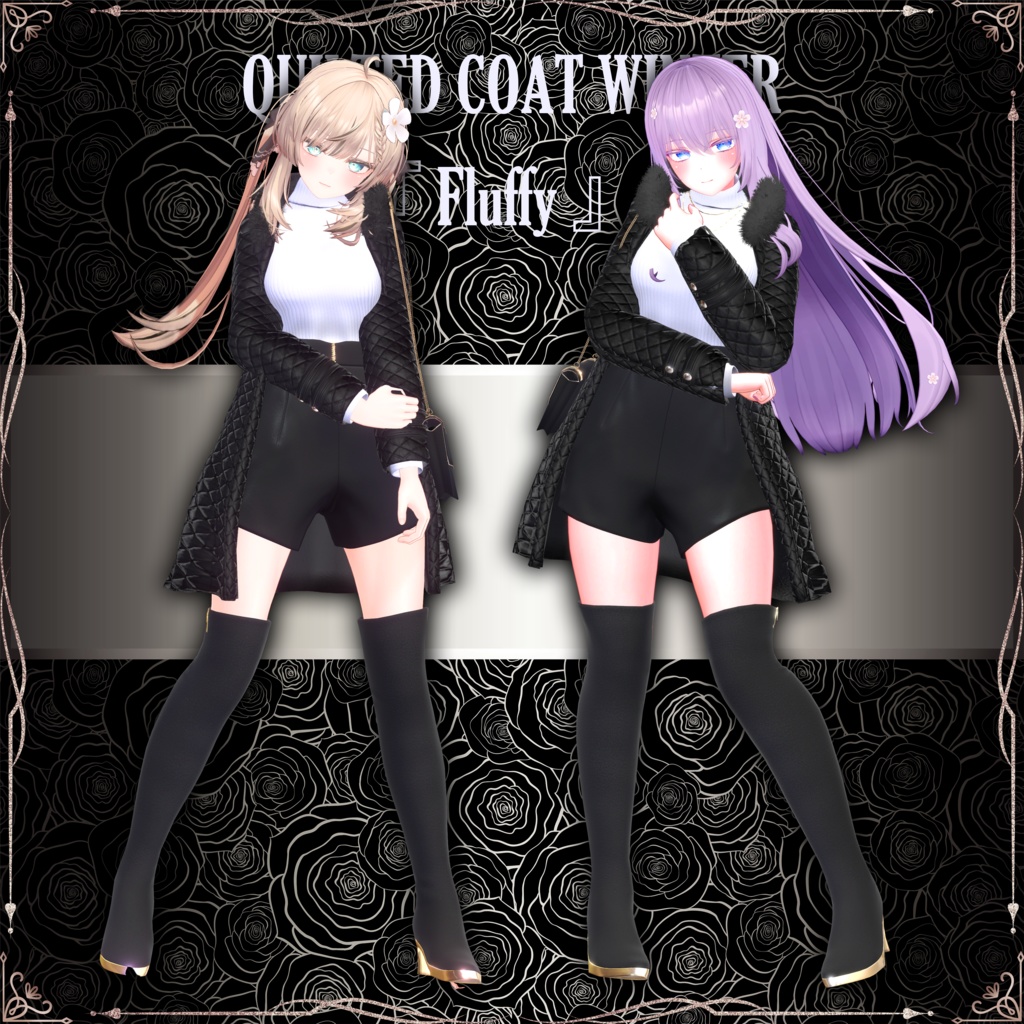 『 Fluffy -quilted coat winter- 』 SELECT SHOP-Cornet- #フラフィー #セレコル