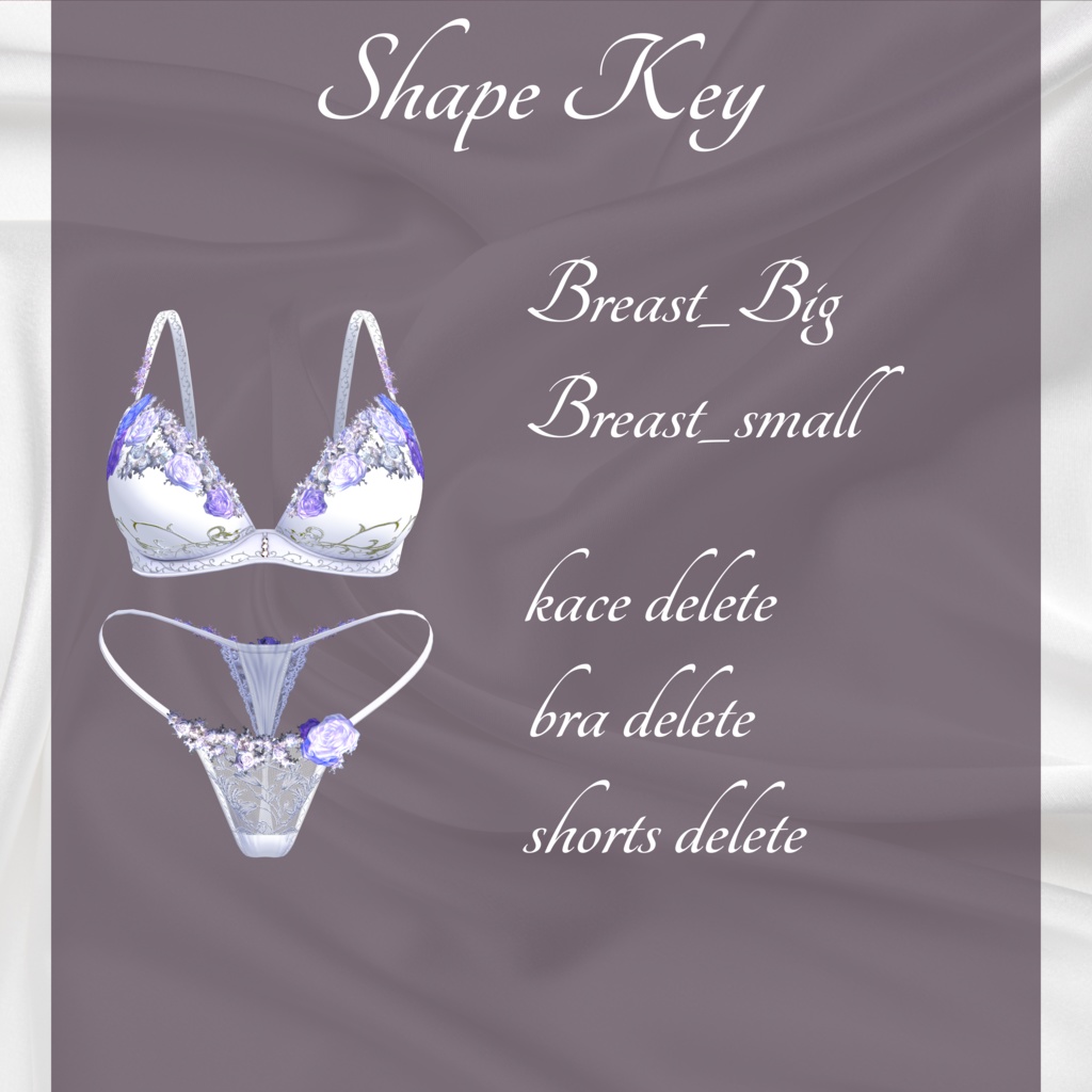 『LUXE No.00』 SELECT SHOP-Cornet- #リュクスランジェリー #セレコル