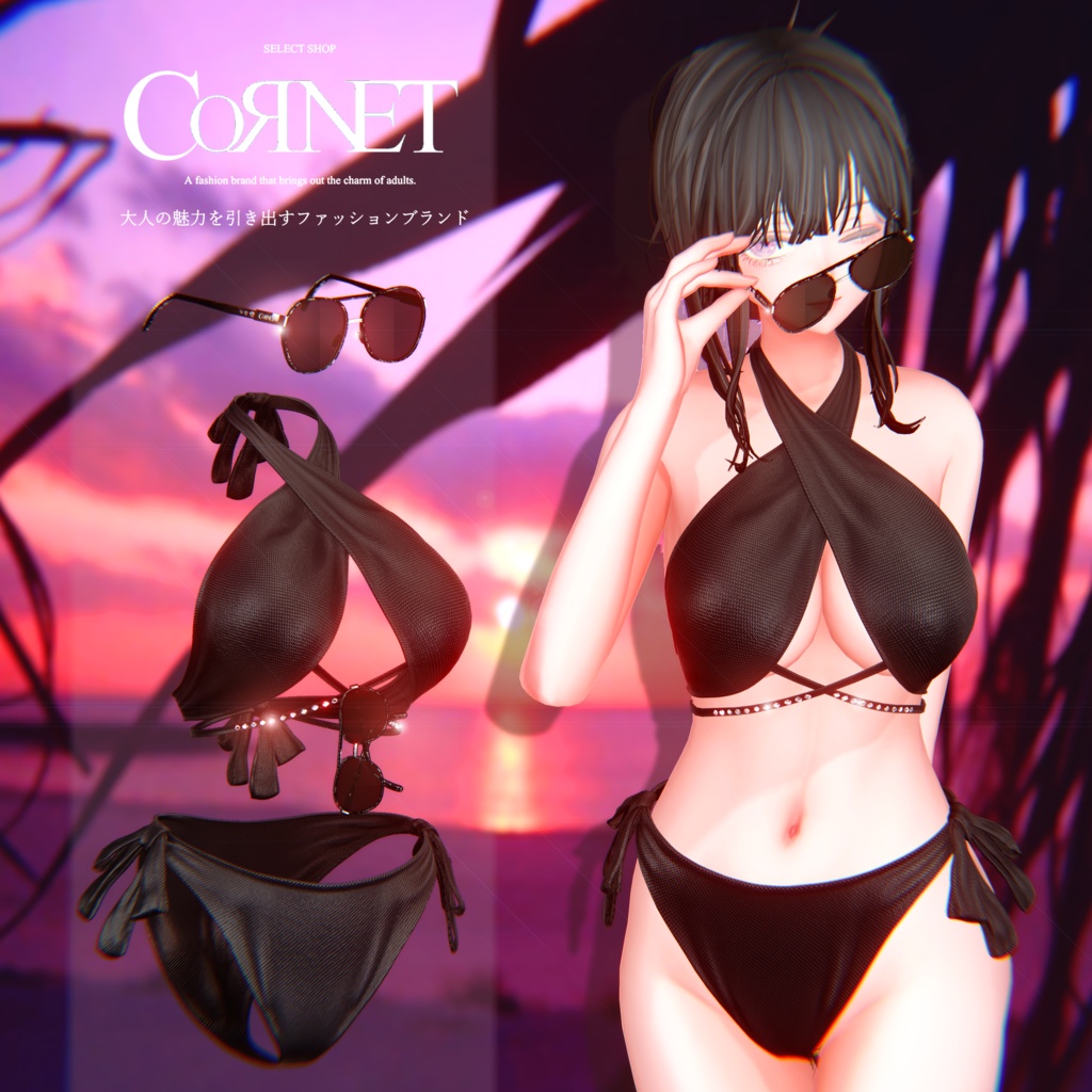 『Resort Cross Bikini』 SELECT SHOP-Cornet-　#リゾートクロスビキニ #セレコル